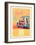 Route 66 Vintage Travel-Edward M. Fielding-Framed Art Print