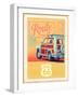 Route 66 Vintage Travel-Edward M. Fielding-Framed Art Print