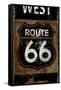 Route 66 West-Luke Wilson-Framed Stretched Canvas