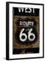 Route 66 West-Luke Wilson-Framed Art Print