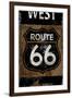 Route 66 West-Luke Wilson-Framed Art Print