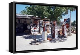 Route 66 Which Cross United States from Los Angeles to Chicago, 2005-null-Framed Stretched Canvas