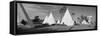 Route 66 Wigwam Motel, Rialto, San Bernardino, California, USA-Panoramic Images-Framed Stretched Canvas