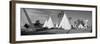 Route 66 Wigwam Motel, Rialto, San Bernardino, California, USA-Panoramic Images-Framed Photographic Print