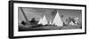 Route 66 Wigwam Motel, Rialto, San Bernardino, California, USA-Panoramic Images-Framed Photographic Print