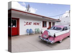 Route 66, Williams, Arizona, USA-Julian McRoberts-Stretched Canvas