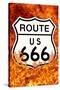 Route 666 Highway to Hell-null-Stretched Canvas