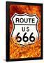 Route 666 Highway to Hell-null-Framed Poster
