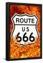 Route 666 Highway to Hell-null-Framed Poster