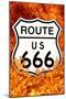 Route 666 Highway to Hell-null-Mounted Poster