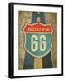 Route 66-Renee Pulve-Framed Art Print