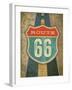 Route 66-Renee Pulve-Framed Art Print