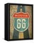 Route 66-Renee Pulve-Framed Stretched Canvas
