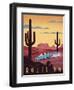 Route 66-Martin Wickstrom-Framed Giclee Print