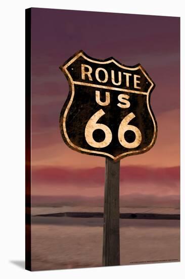 Route 66-Chris Consani-Stretched Canvas