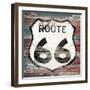 Route 66-Jace Grey-Framed Art Print