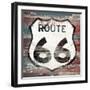 Route 66-Jace Grey-Framed Art Print