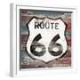 Route 66-Jace Grey-Framed Art Print