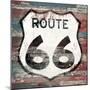 Route 66-Jace Grey-Mounted Art Print