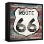 Route 66-Jace Grey-Framed Stretched Canvas