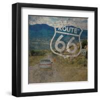 Route 66-Lauren Gibbons-Framed Art Print