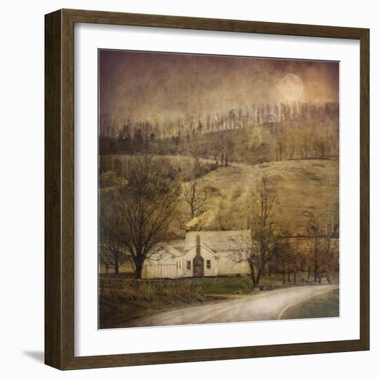 Route 68, House 2-Dawne Polis-Framed Art Print