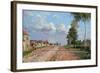 Route De Versailles, Rocquencourt, 1871-Camille Pissarro-Framed Giclee Print