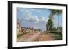 Route De Versailles, Rocquencourt, 1871-Camille Pissarro-Framed Giclee Print