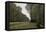 Route Du Bas-Breau-Claude Monet-Framed Stretched Canvas