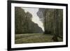 Route Du Bas-Breau-Claude Monet-Framed Giclee Print