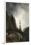 Route du Grimsel, canton de Berne dit aussi Un orage dans les montagnes-Alexandre Calame-Framed Giclee Print