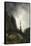 Route du Grimsel, canton de Berne dit aussi Un orage dans les montagnes-Alexandre Calame-Framed Stretched Canvas