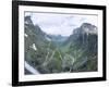 Route from Andalsnes to Geiranger, Trollstigen Road, Western Fiordlands, Norway, Scandinavia-Tony Waltham-Framed Photographic Print