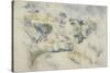 Route tournante pr?d'Aix-Paul Cézanne-Stretched Canvas