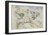 Route tournante pr?d'Aix-Paul Cézanne-Framed Giclee Print