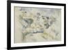 Route tournante pr?d'Aix-Paul Cézanne-Framed Giclee Print
