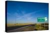 Route Two Through Nebraska, United States of America, North America-Michael Runkel-Stretched Canvas