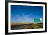 Route Two Through Nebraska, United States of America, North America-Michael Runkel-Framed Photographic Print