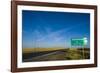 Route Two Through Nebraska, United States of America, North America-Michael Runkel-Framed Photographic Print