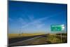 Route Two Through Nebraska, United States of America, North America-Michael Runkel-Mounted Photographic Print