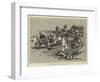 Routed Chinese Flying before the Victorious Enemy-Charles Edwin Fripp-Framed Giclee Print