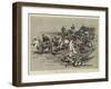 Routed Chinese Flying before the Victorious Enemy-Charles Edwin Fripp-Framed Giclee Print