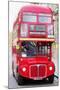 Routemaster Bus-Tosh-Mounted Art Print