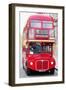 Routemaster Bus-Tosh-Framed Art Print