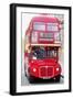 Routemaster Bus-Tosh-Framed Art Print