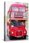 Routemaster Bus-Tosh-Stretched Canvas