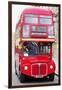 Routemaster Bus-Tosh-Framed Art Print