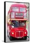 Routemaster Bus-Tosh-Framed Stretched Canvas