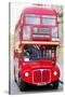 Routemaster Bus-Tosh-Stretched Canvas