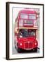 Routemaster Bus-Tosh-Framed Art Print